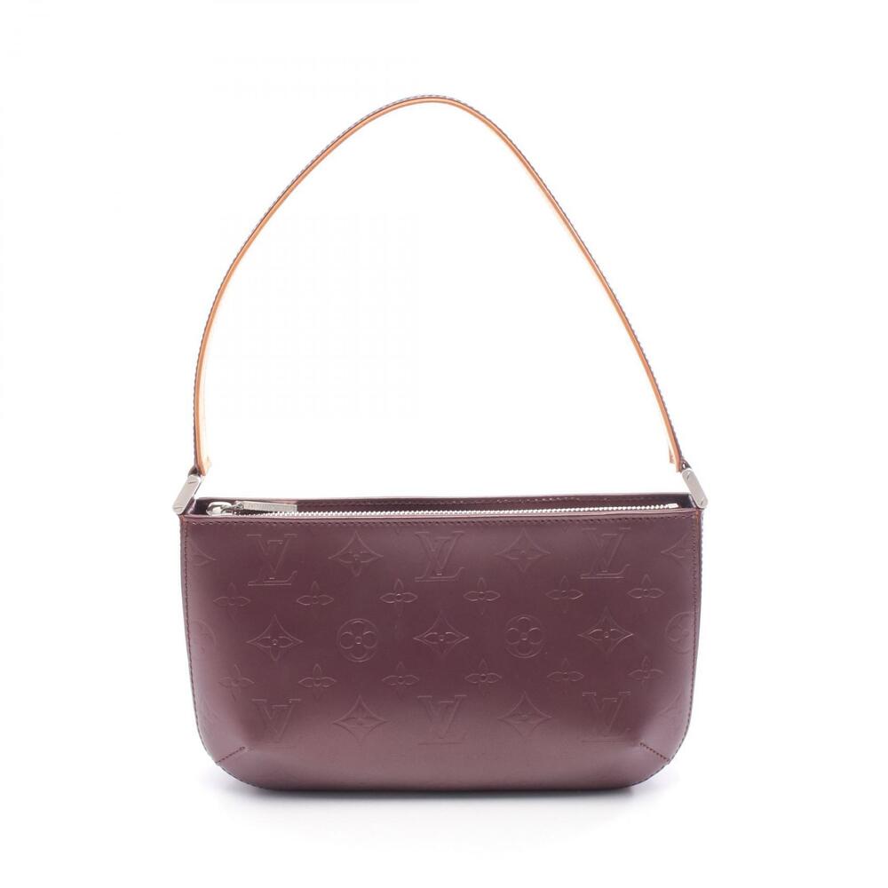 Louis Vuitton Fowler Monogram Matte Violet Purple Handbag Leather Purple